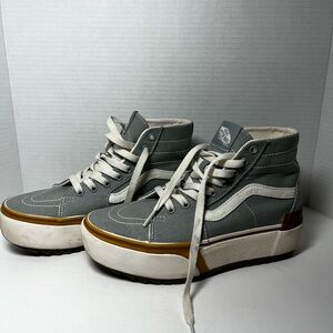 Vans Sk8 Hi Tapered Stacked Platform Shoe Sneaker